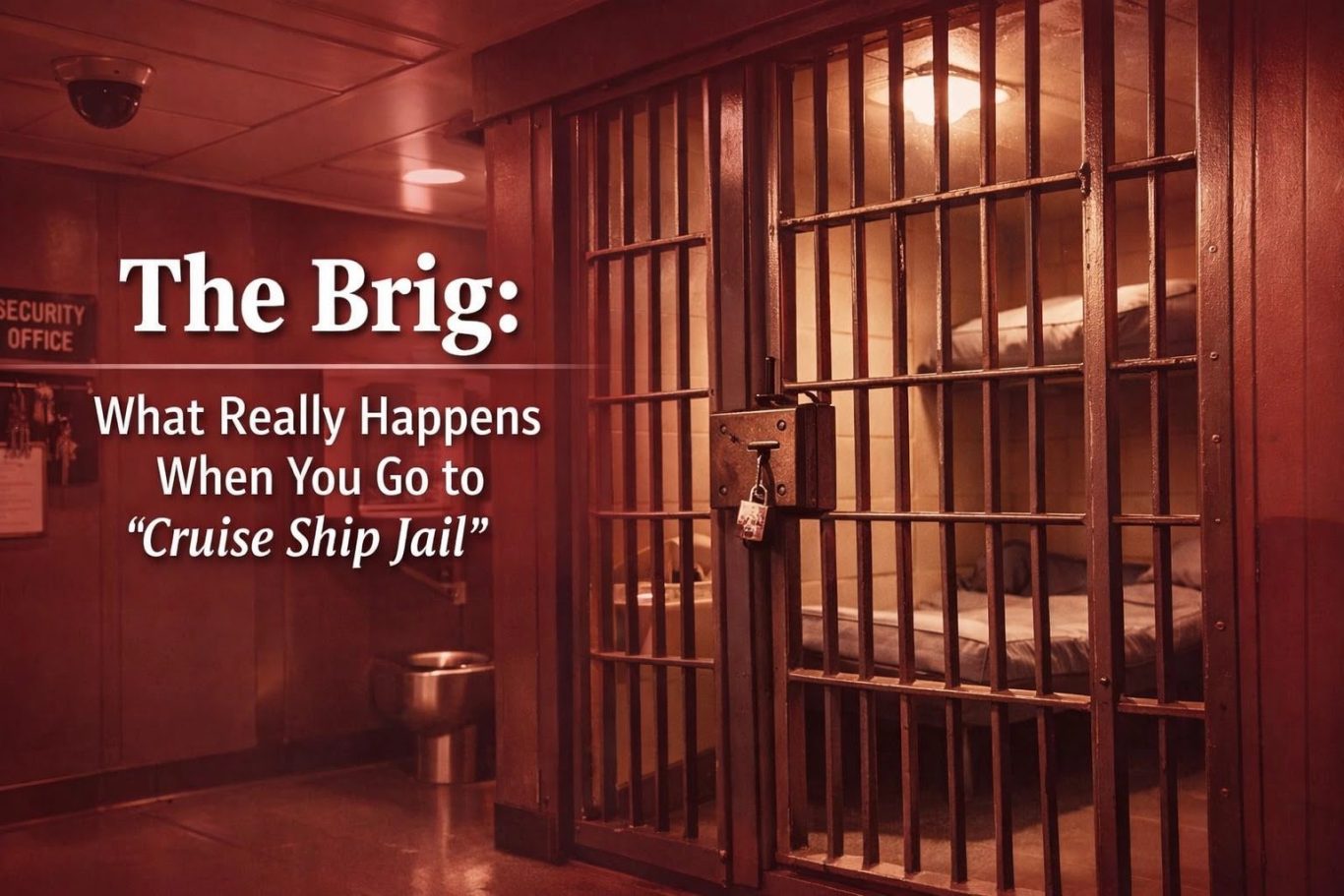The Brig: What Really Happens When You Go to 'Cruise Ship Jail'